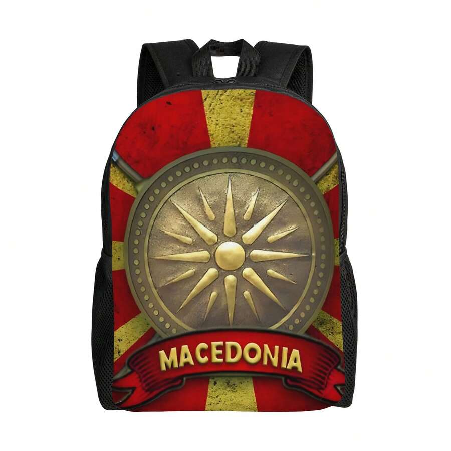 Unisex Printed Backpack For Ou - Cycling Commuting บทวิจารณ์และราคา