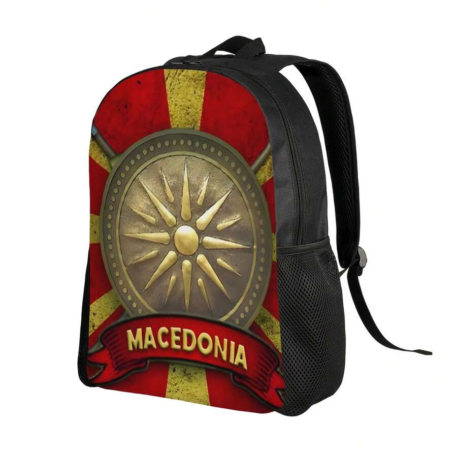 Unisex Printed Backpack For Ou - Cycling Commuting บทวิจารณ์และราคา