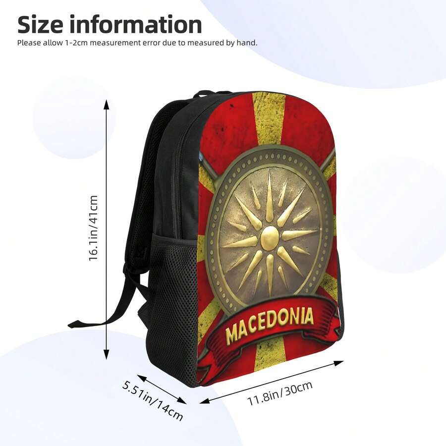 Unisex Printed Backpack For Ou - Cycling Commuting บทวิจารณ์และราคา