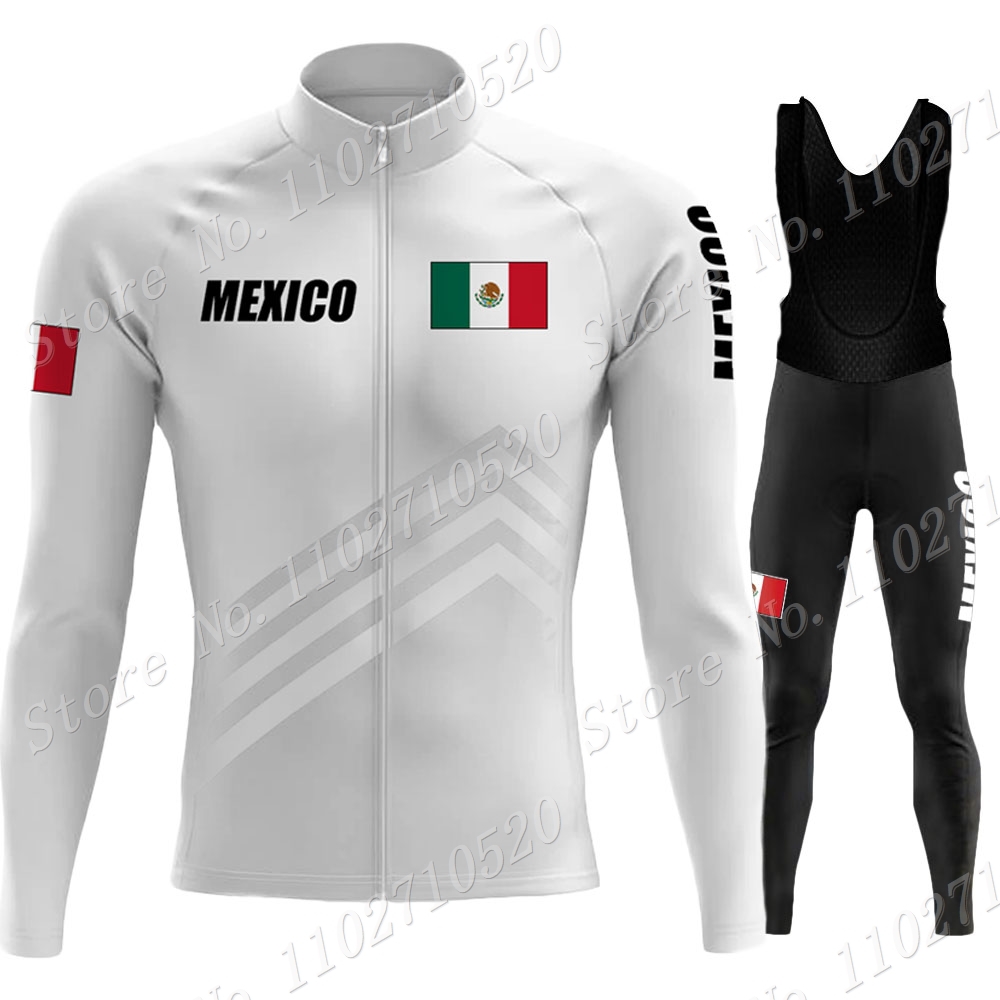 2023 Mexico Team Cycling Jerse - Cycling Commuter Clothing บทวิจารณ์และราคา