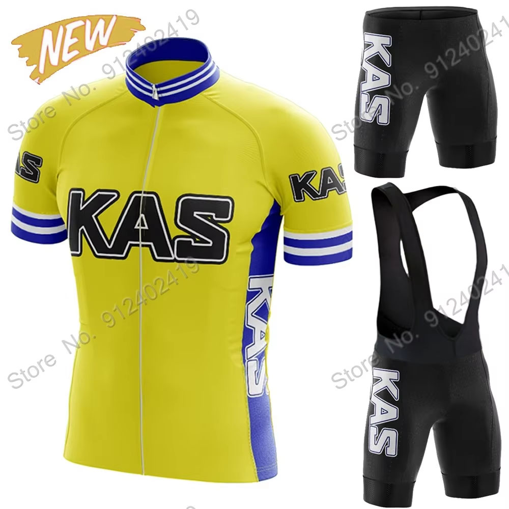 New Retro Kas Team 2026 Cyclin - Cycling Commuter Clothing บทวิจารณ์และราคา
