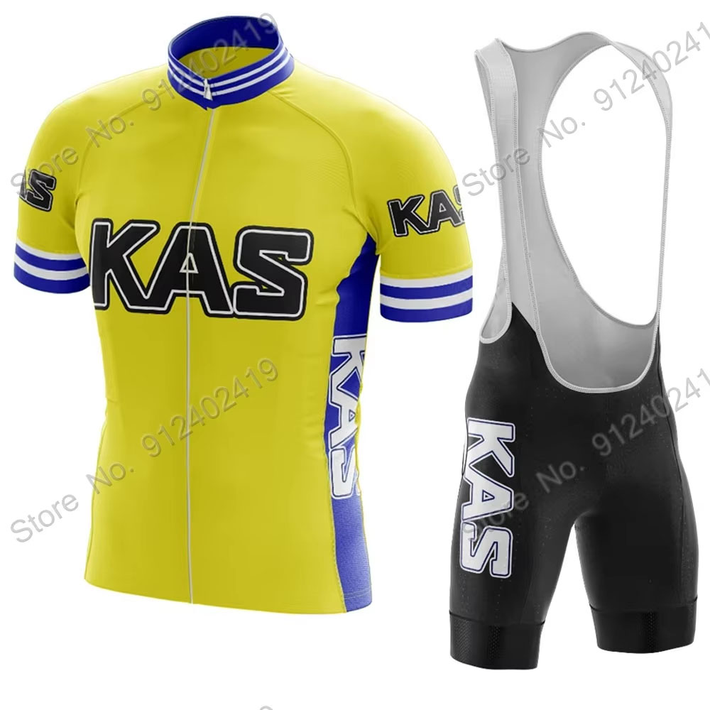 New Retro Kas Team 2026 Cyclin - Cycling Commuter Clothing บทวิจารณ์และราคา