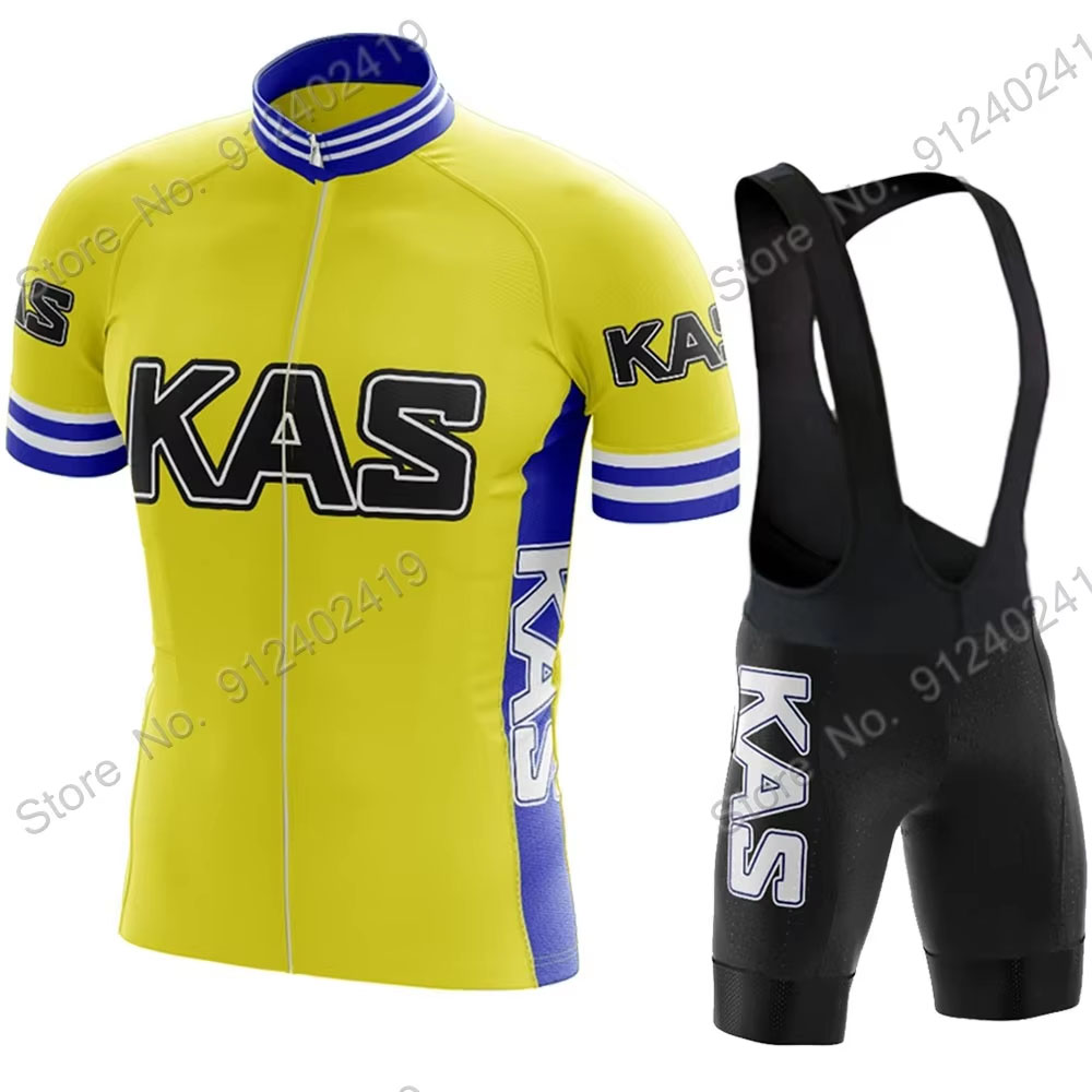 New Retro Kas Team 2026 Cyclin - Cycling Commuter Clothing บทวิจารณ์และราคา