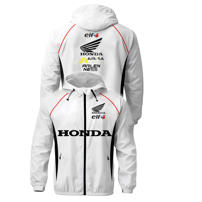 Honda Windproof Hooded Jacket, - Cycling Commute Jacket บทวิจารณ์และราคา