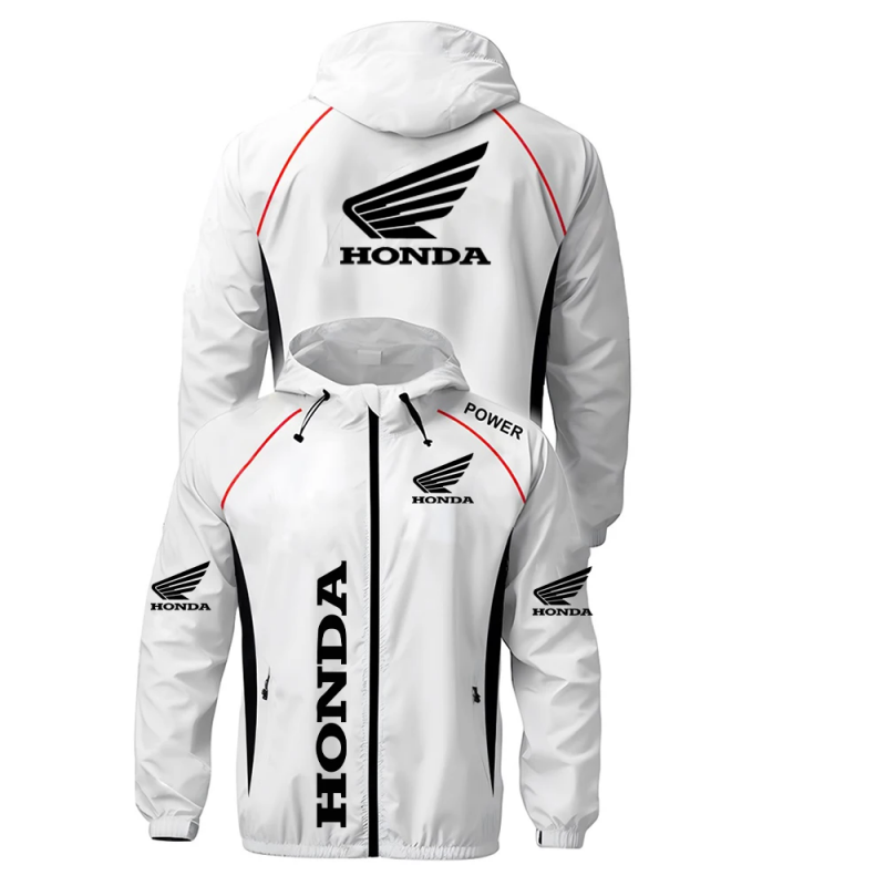 Honda Windproof Hooded Jacket, - Cycling Commute Jacket บทวิจารณ์และราคา