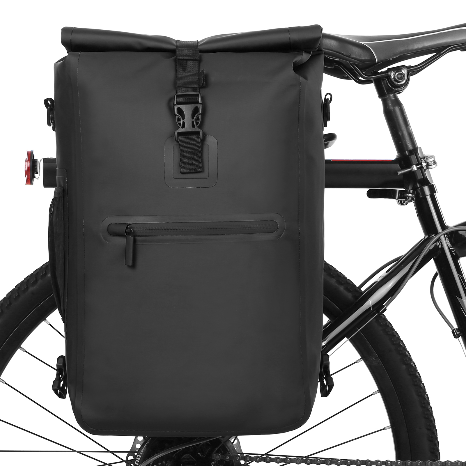 3-in-1 Waterproof Bike Pannier - Cycling Commuter Backpack Laptop บทวิจารณ์และราคา