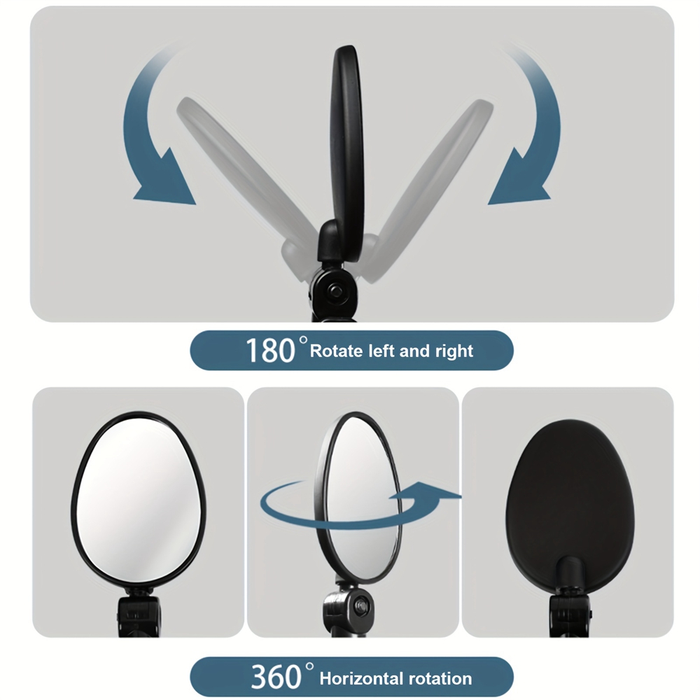 1/2PCS Bicycle Rearview Mirror - Cycling Zones บทวิจารณ์และราคา