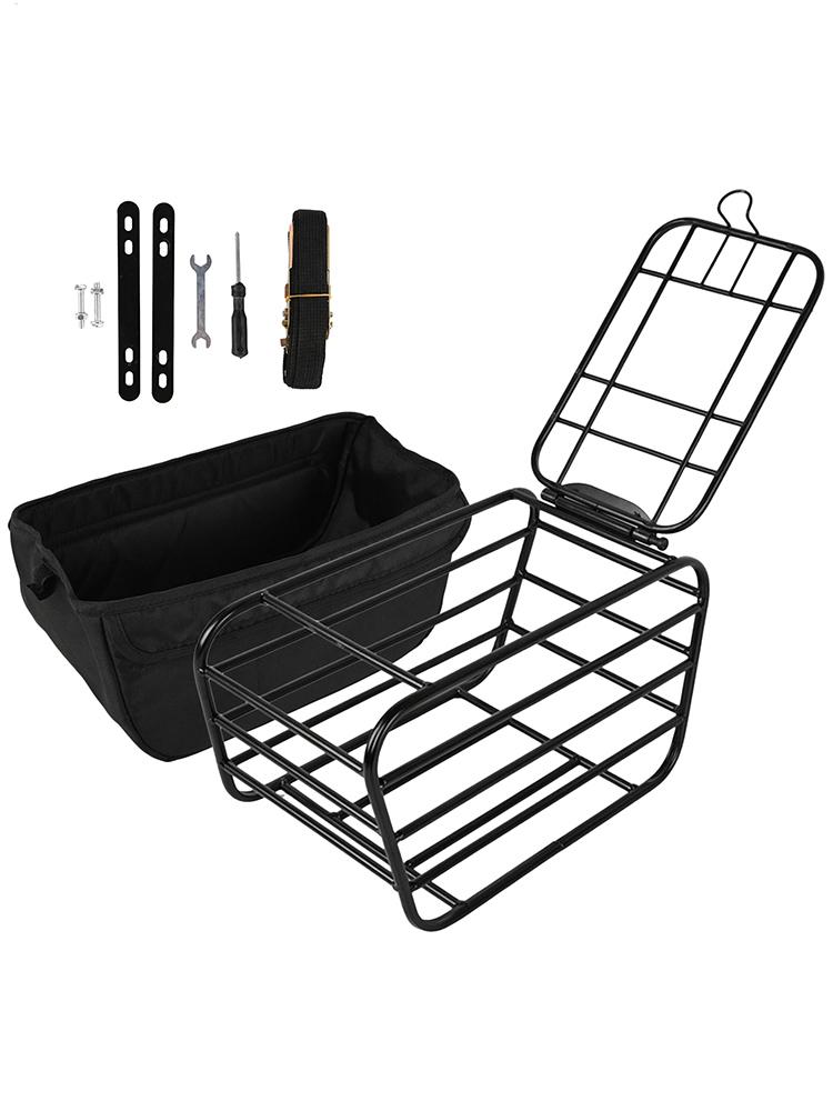 Bike Rear Basket Heavy Duty bi - Cycling Commuting บทวิจารณ์และราคา