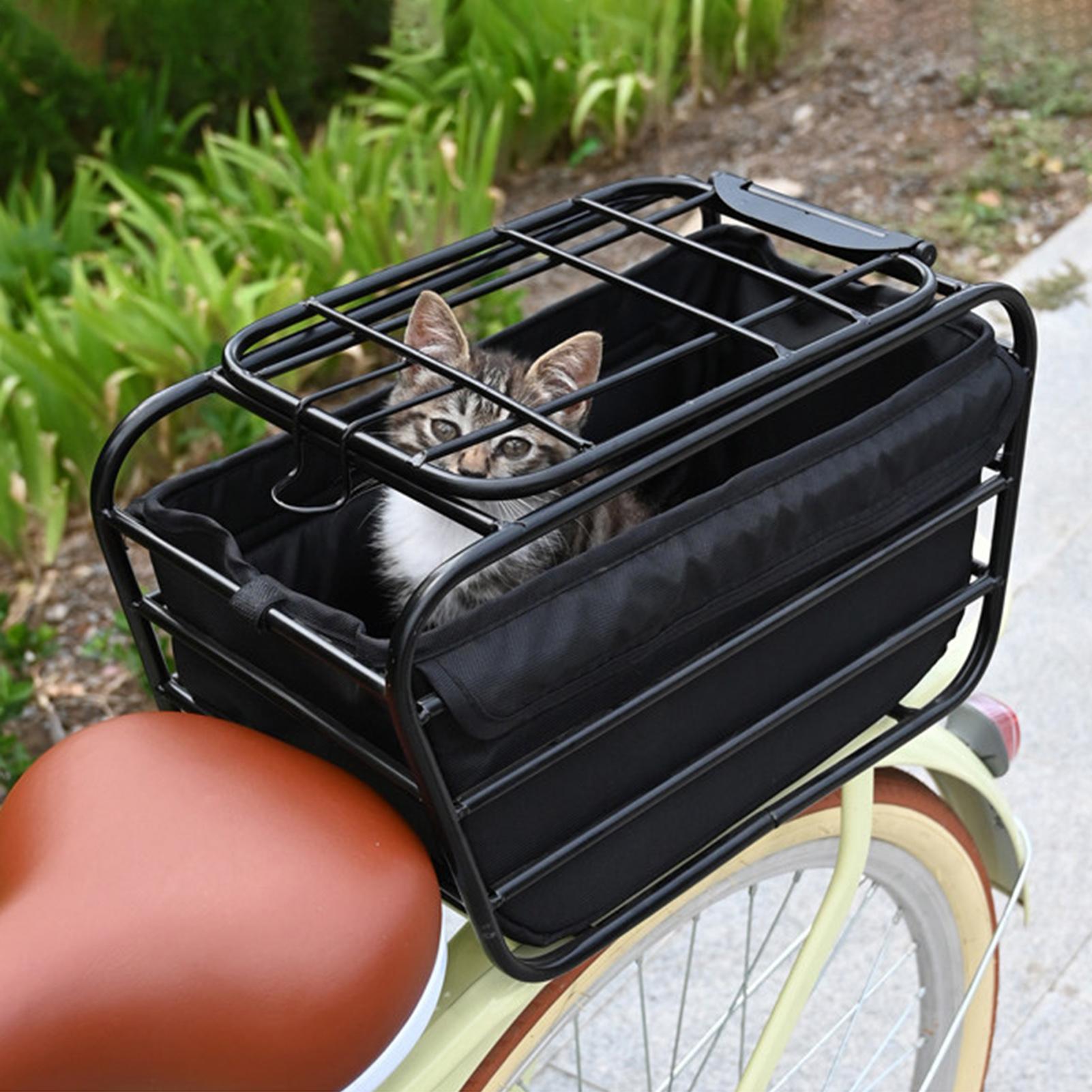 Bike Rear Basket Heavy Duty bi - Cycling Commuting บทวิจารณ์และราคา