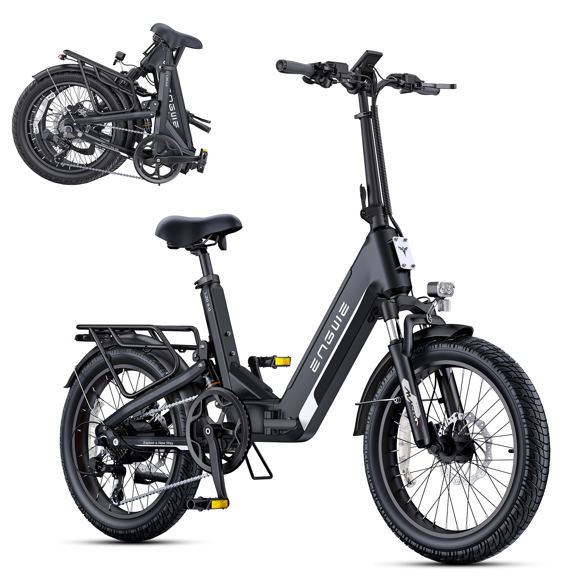 ENGWE L20 3.0 Full Suspension  - Commuting With Bike บทวิจารณ์และราคา