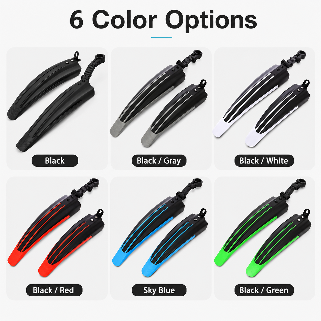 PINMOAP 2PCS Bicycle Fender Se - Fender Mudguard Set บทวิจารณ์และราคา