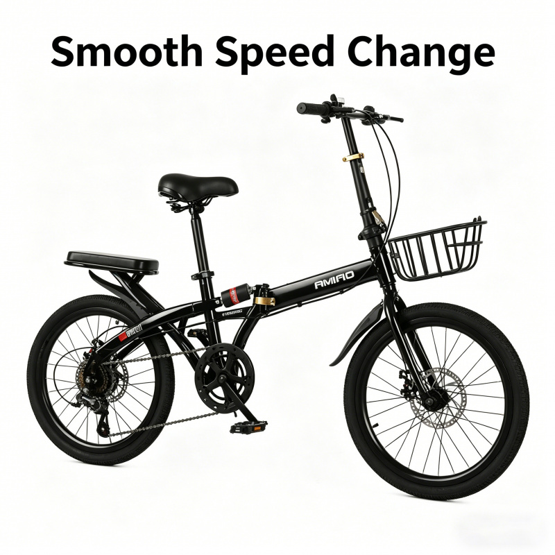 20Inch Folding Bike 7 Speed Ad - Commuting With Bike บทวิจารณ์และราคา