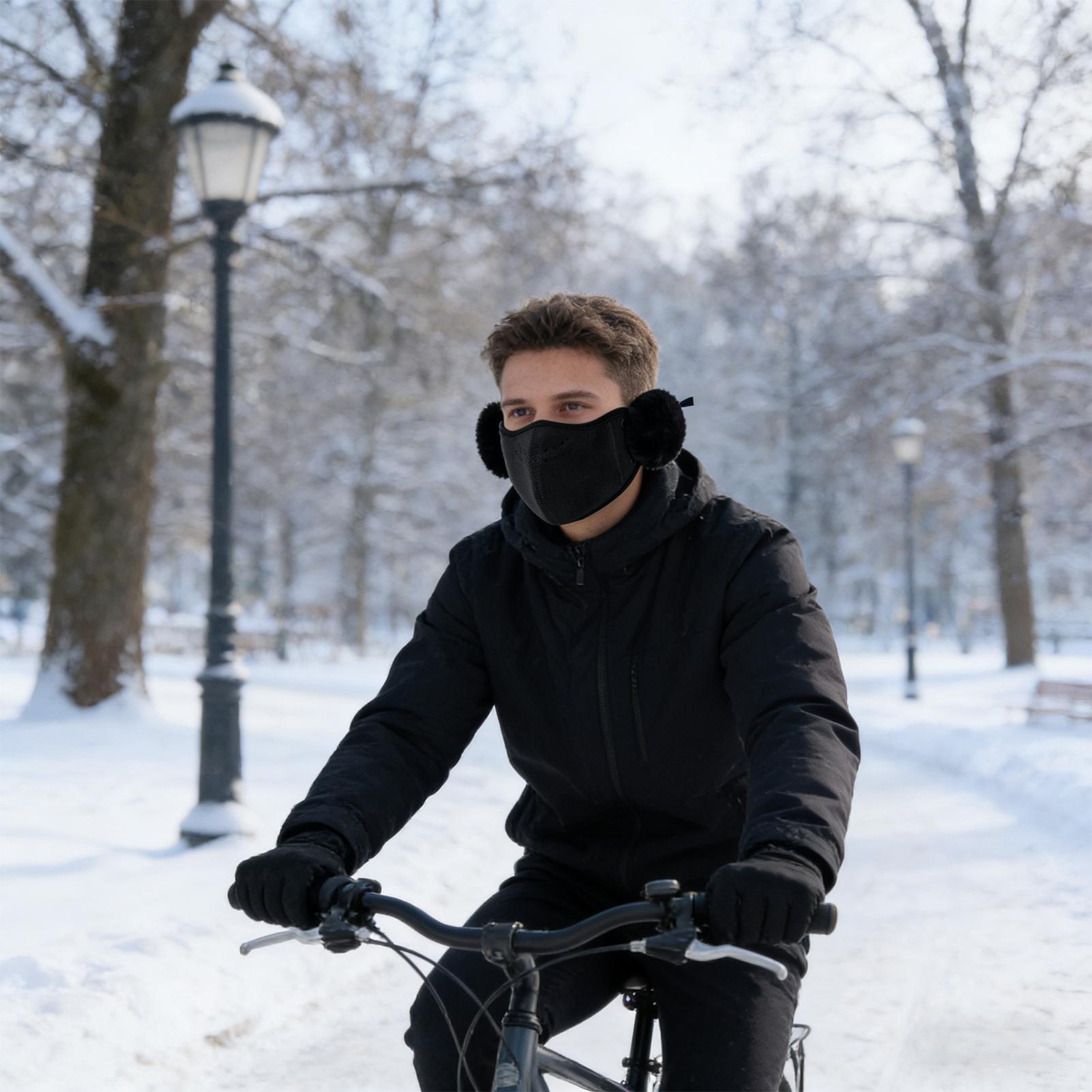 Winter Mouth Cover Warm Therma - Winter Cycling Commute บทวิจารณ์และราคา