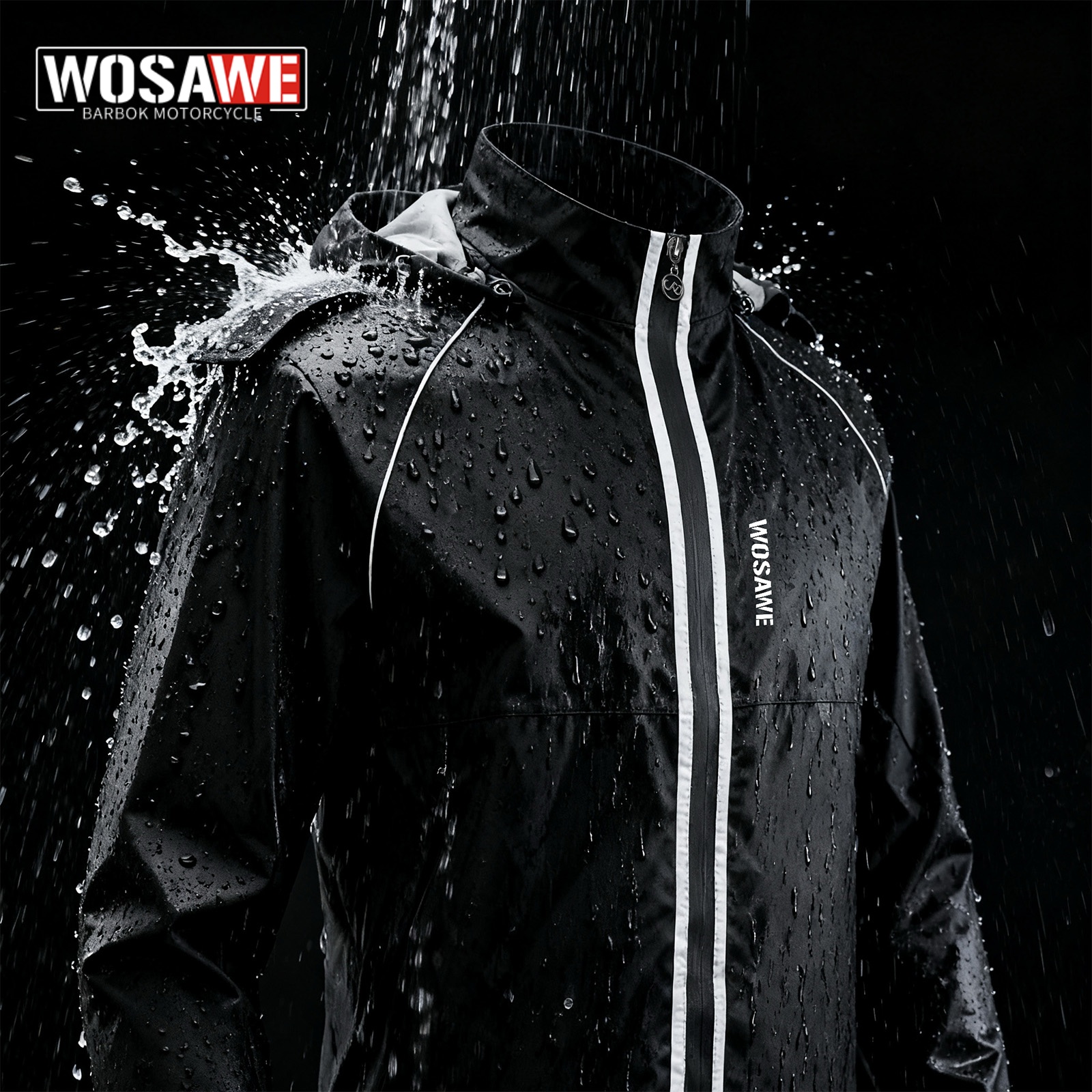 WOSAWE Reflective Motorcycle R - Cycling Commute Jacket บทวิจารณ์และราคา