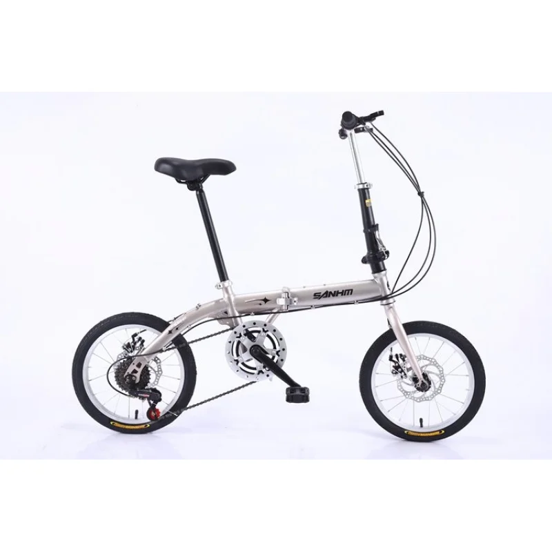 16 Inch Folding Bicycle 6 Spee - Cycling Commute Speed บทวิจารณ์และราคา
