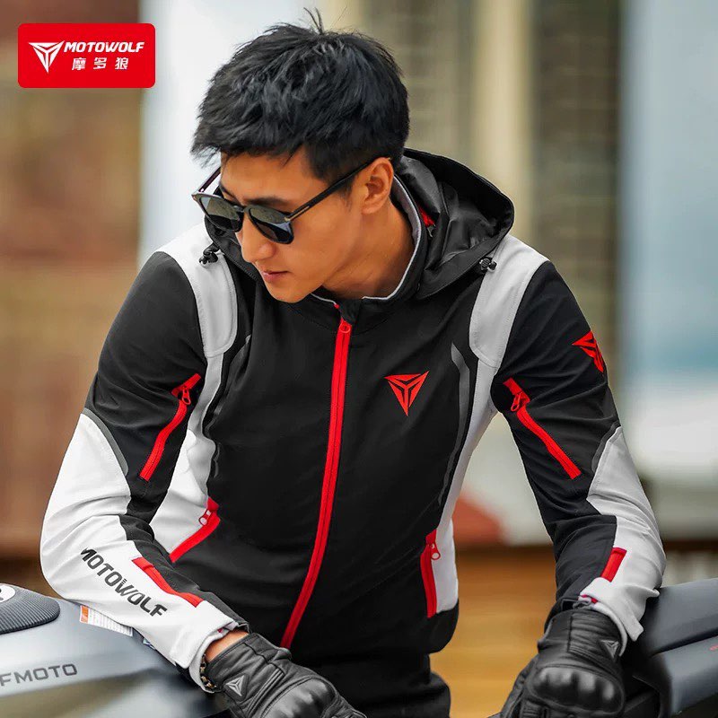 Waterproof Motocycle Jacket Ou - Cycling Commute Jacket บทวิจารณ์และราคา