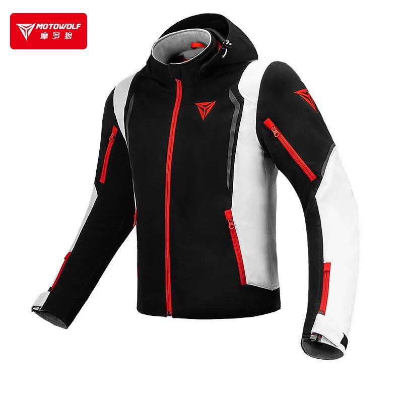Waterproof Motocycle Jacket Ou - Cycling Commute Jacket บทวิจารณ์และราคา