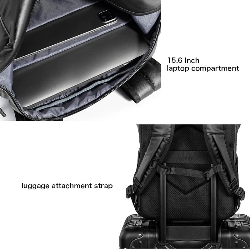 Waterproof Commuter Travel Bac - Cycling Commuter Backpack Laptop บทวิจารณ์และราคา