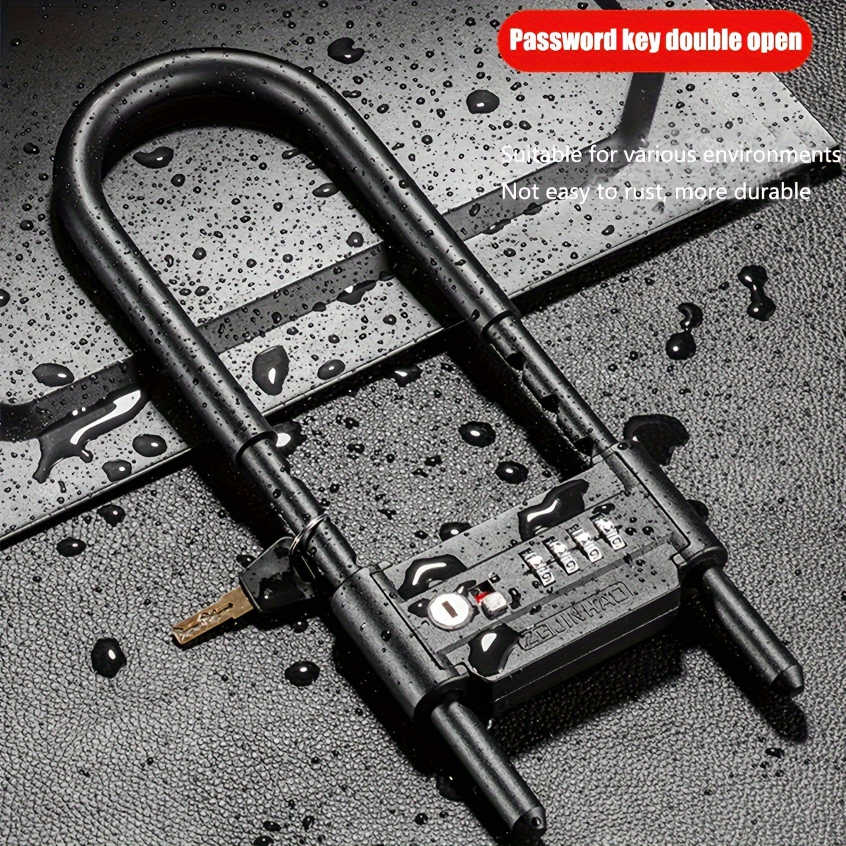 16.5 inch Bike Combination U L - U Lock Heavy Duty บทวิจารณ์และราคา