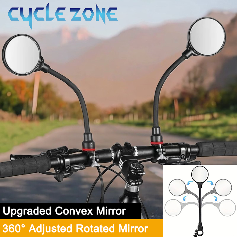 Bicycle Mirror Bike Handlebar  - Cycling Zones บทวิจารณ์และราคา