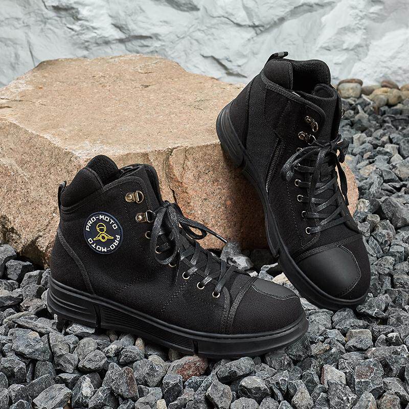 Men's Motorcycle Riding Board  - Cycling Shoes For Commute บทวิจารณ์และราคา