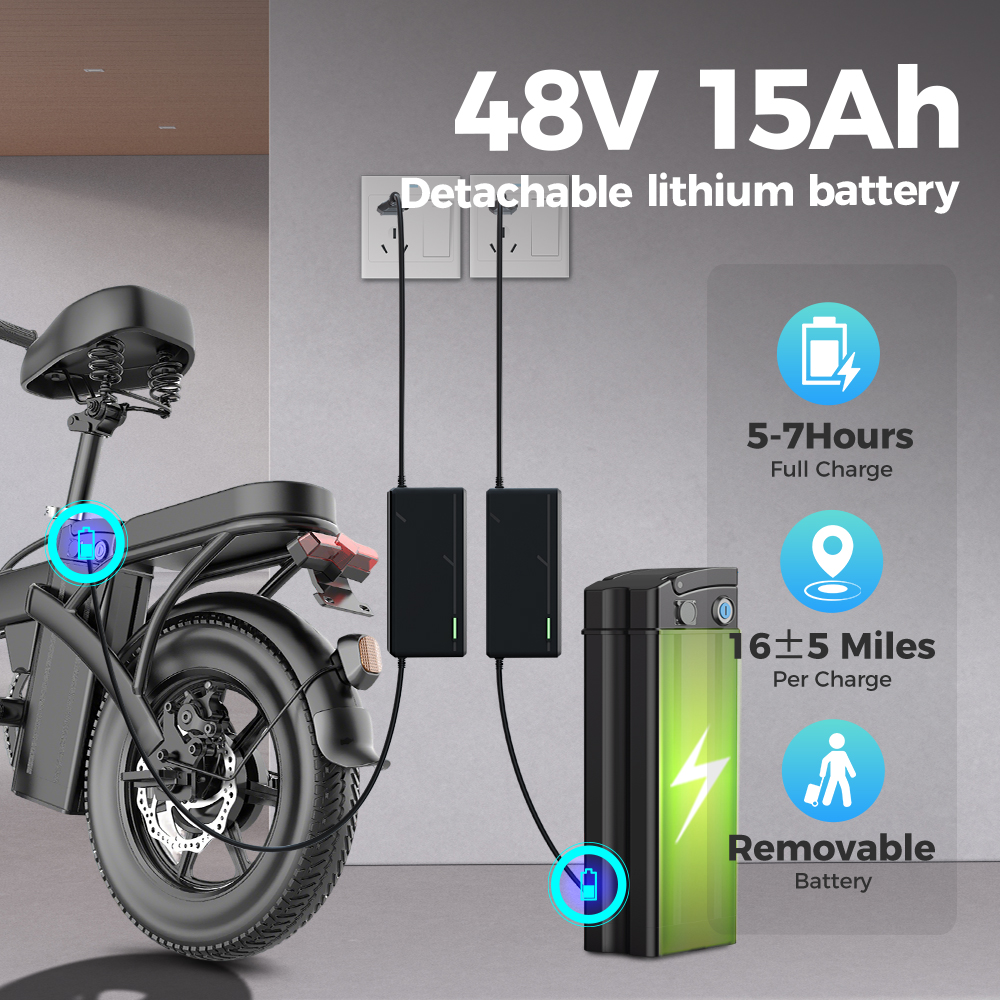 14-Inch Electric Bike Easy to  - Commuting With Bike บทวิจารณ์และราคา