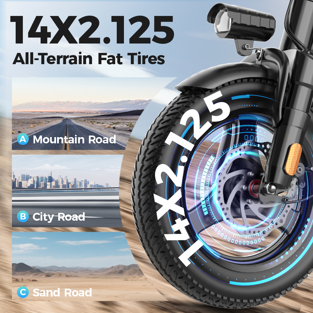 14-Inch Electric Bike Easy to  - Commuting With Bike บทวิจารณ์และราคา