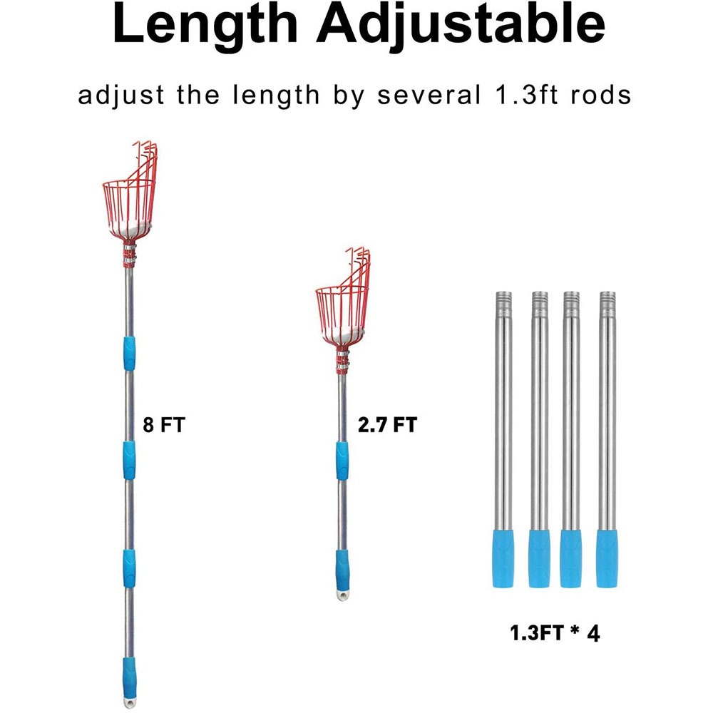 260cm Fruit Picker, Adjustable - Cycling Zones บทวิจารณ์และราคา