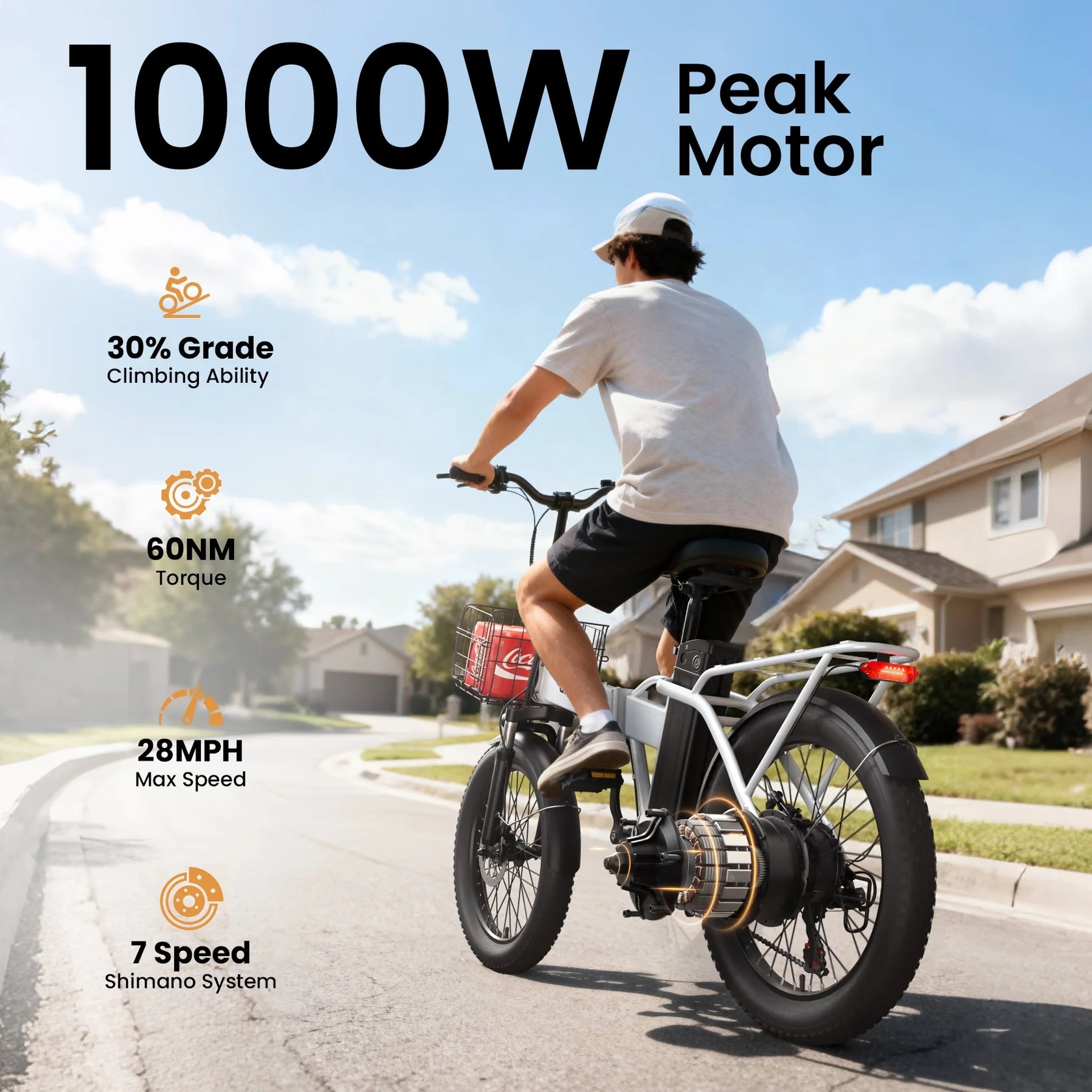 QRONGE Waterfall Folding Elect - Commuting With Bike บทวิจารณ์และราคา